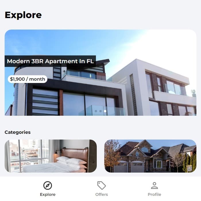 React House Marketplace App